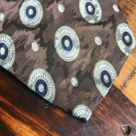 Stafford Executive 100% Silk Hand Tie Made in Italy - Picture 3 of 5